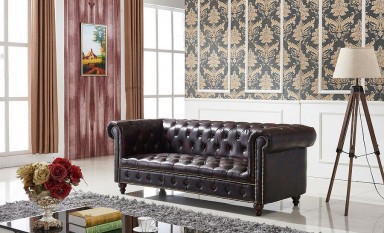Belly Leather Sofa Lounge Set